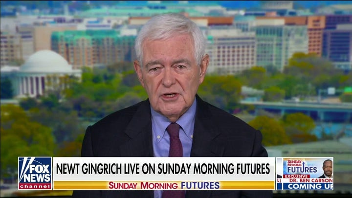 Newt Gingrich predicts Youngkin win in Virginia gubernatorial race: Dems live in a 'world of fantasy'