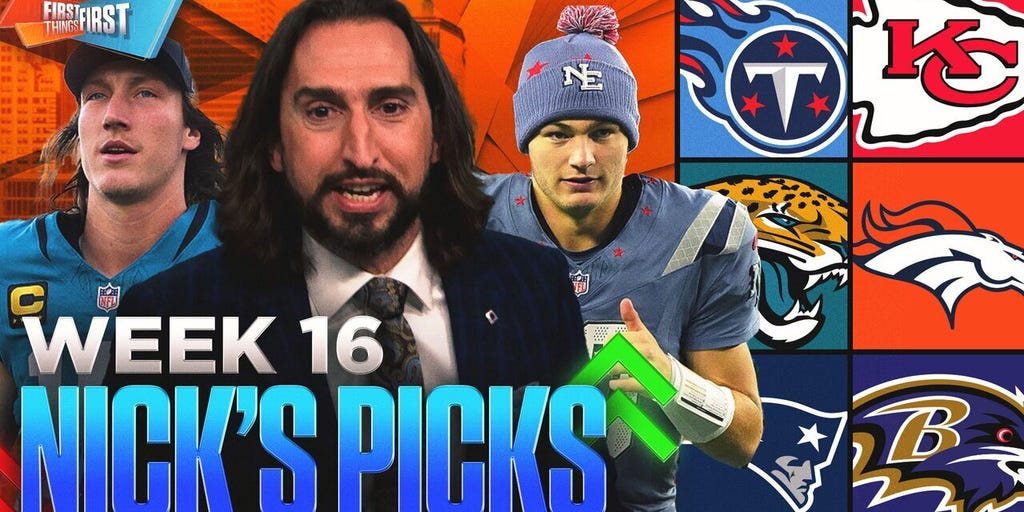 Nick Wright unveils a SHOCKING Week 16 pick for Nick's Picks 👀 | First Things First