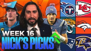 Nick Wright unveils a SHOCKING Week 16 pick for Nick's Picks 👀 | First Things First