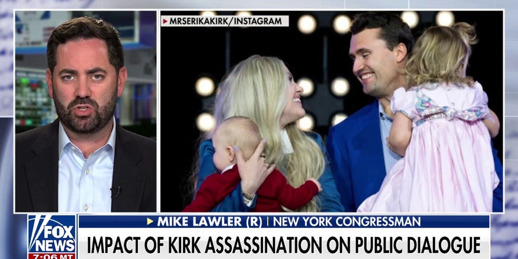 Erika Kirk speaks at Charlie Kirk's memorial