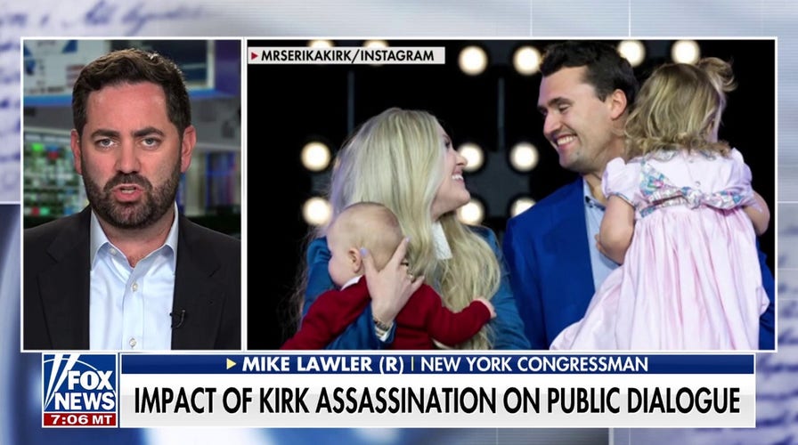 Erika Kirk speaks at Charlie Kirk's memorial