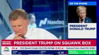 Trump fires back at 'low-IQ' Jasmine Crockett in CNBC interview