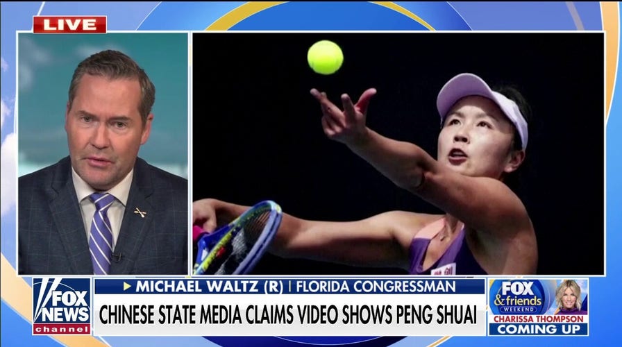 Rep. Waltz: US cannot 'turn a blind eye' to China amid concerns over missing Tennis star