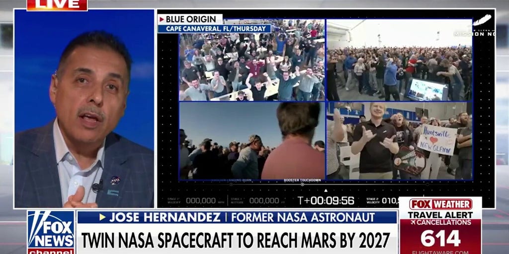 Blue Origin enters Mars race with successful rocket launch