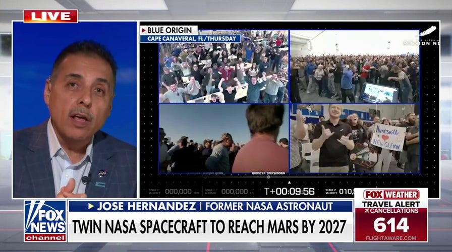 Blue Origin enters Mars contention with palmy rocket launch