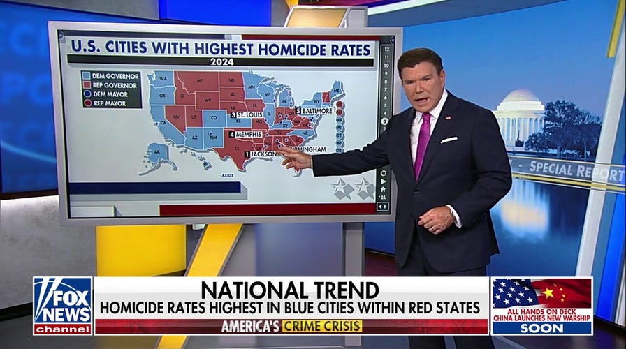 Crime by the numbers: Results of Trump's crackdown in DC and where homicide rates are highest