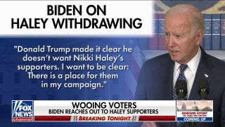 Biden reaches out to Nikki Haley's supporters after she drops out - Fox News