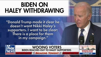 Biden reaches out to Nikki Haley's supporters after she drops out
