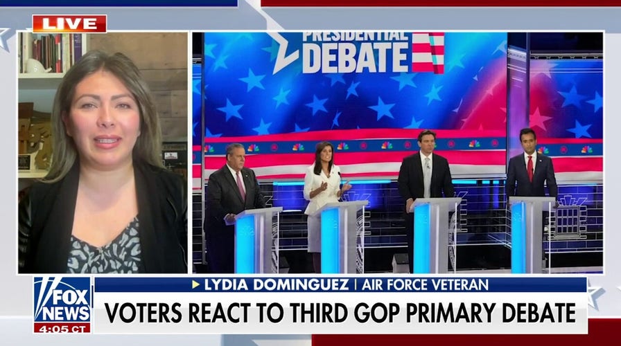 Air Force veteran reacts to GOP primary debate: 'Fighting for second place' behind Trump