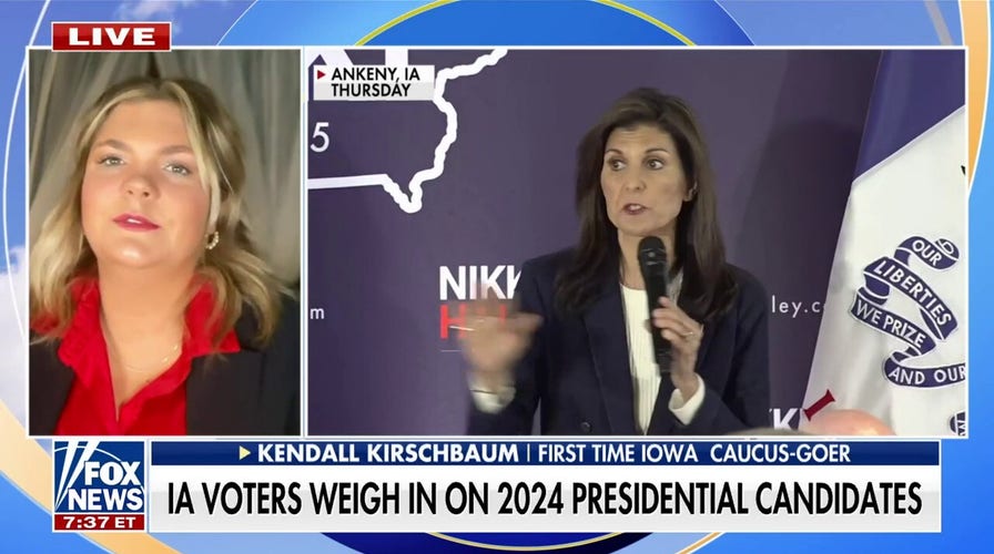 ‘I haven’t made up my mind yet’:  First-time Iowa caucus voter