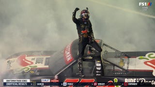 FINAL LAPS: Carson Hocevar takes checkered flag in overtime at SpeedyCash.com 250 at Texas Motor Speedway