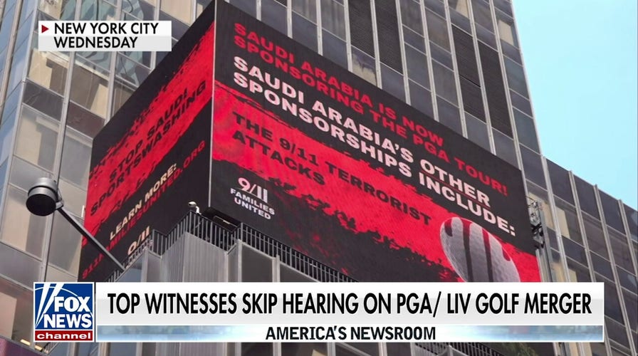 LIV Golf execs skip testifying in Senate hearing on PGA merger