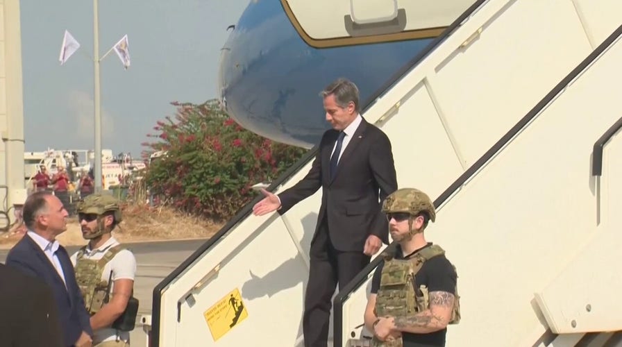 Secretary Of State Blinken Arrives In Israel In Show Of Solidarity ...