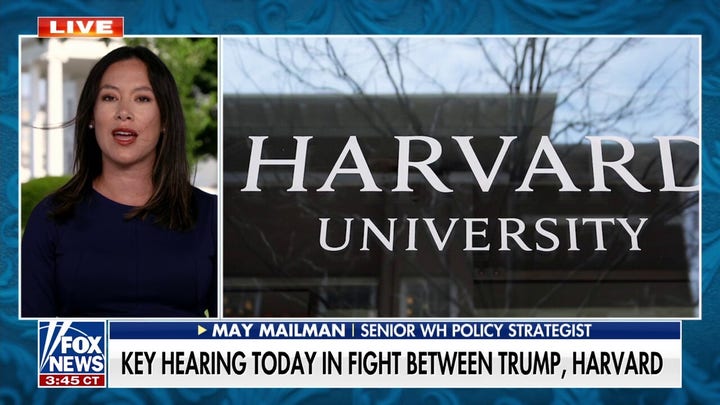 Harvard 'certainly' doesn't have a First Amendment right to force this funding, Trump White House official argues