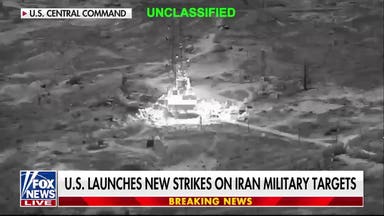 US launches new evening strikes on Iran military targets