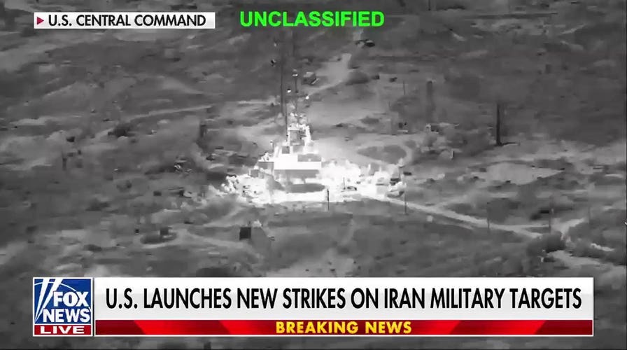 US launches new strikes on Iran Military targets 