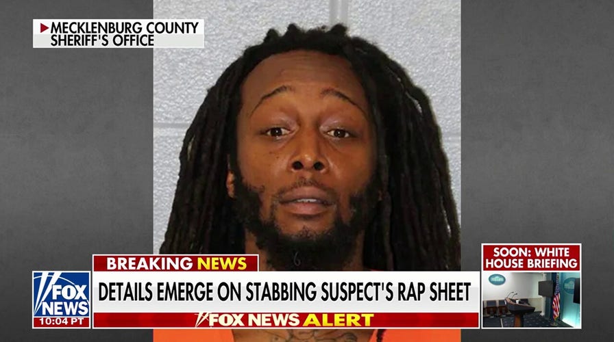 Charlotte stabbing suspect's rap sheet comes to light