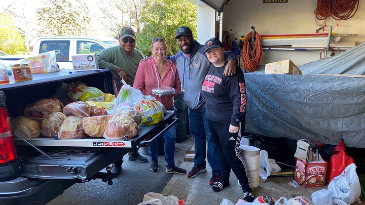 Long Branch bus driver and Football coach race to feed hungry students