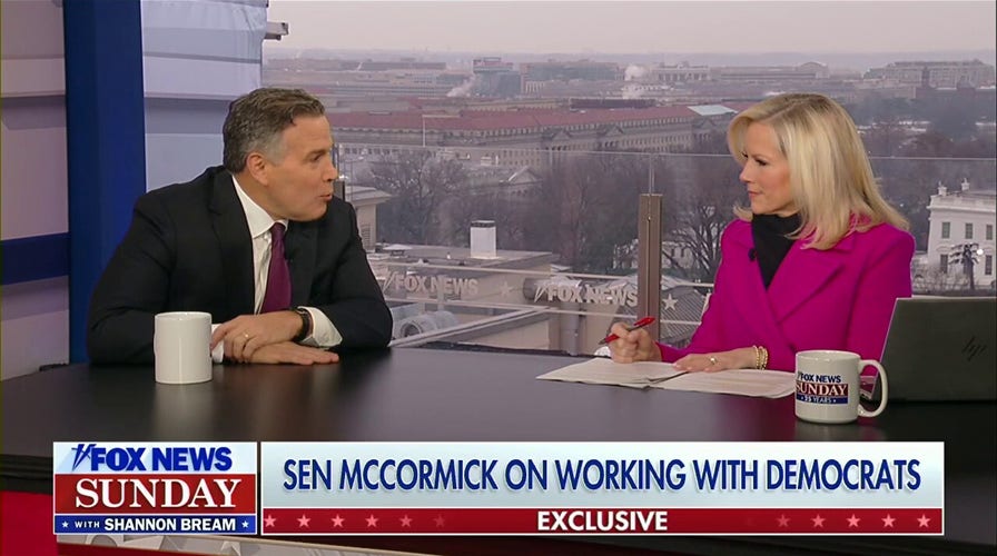 El senador GOP McCormick es "optimista" sobre la posibilidad de trabajar con el senador Fetterman en asuntos bipartidistas