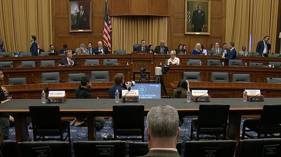 WATCH LIVE: House hearing on judicial overreach amid Trump's battle with 'rogue' judges