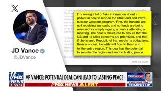 Rep James warns against trusting Iran as Trump touts potential deal