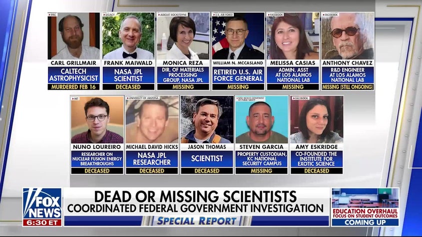 Energy Secretary Chris Wright confirms probe into mysterious deaths, disappearances of at least 11 scientists