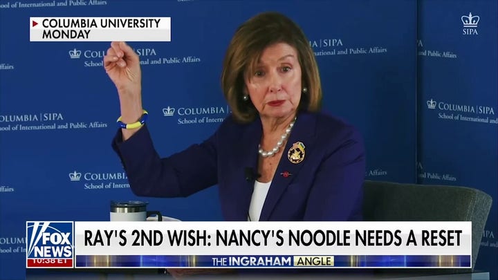 Seen and Unseen: Nancy Pelosi's noodle needs a reset