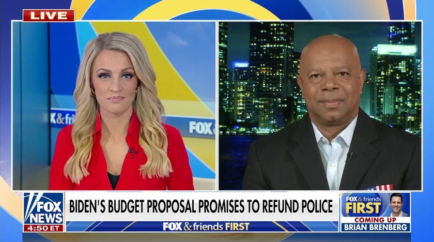 David Webb on Biden's budget proposal promising to refund the police: 'This is politics over police'