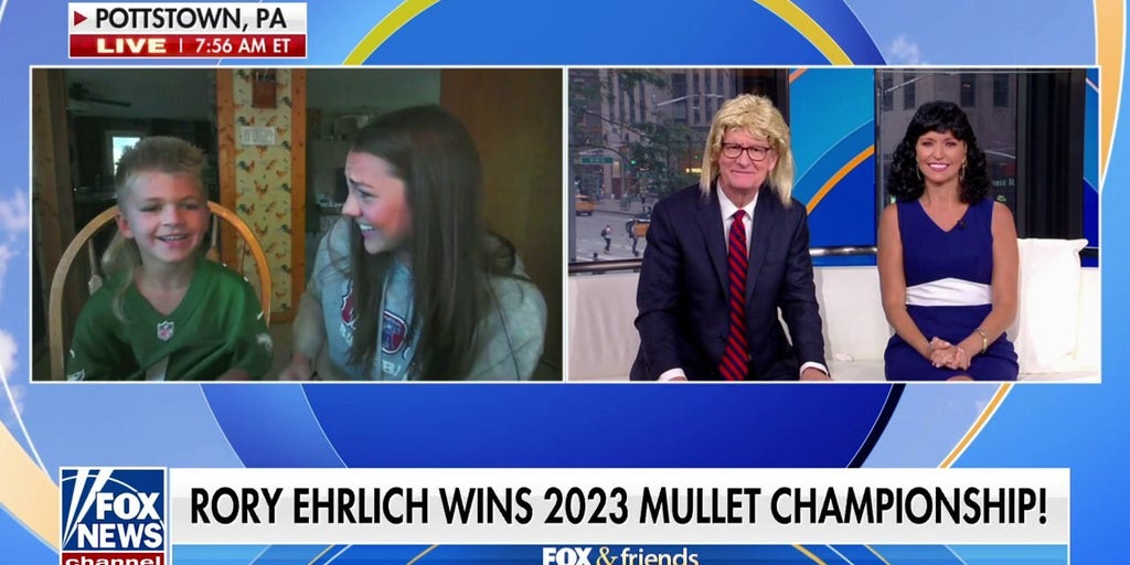 Meet the 2023 Kids Mullet Championship winner Fox News Video