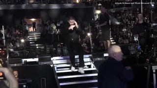 Nick Jonas runs off stage in Prague - Fox News