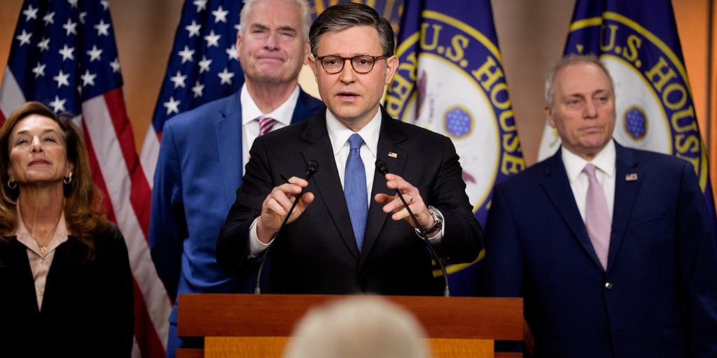 WATCH LIVE: Speaker Mike Johnson and House GOP leadership hold press briefing