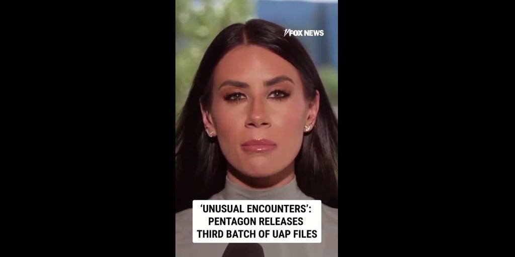 ‘UNUSUAL ENCOUNTERS’: Pentagon releases third batch of UAP files