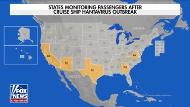 Five states monitoring for Hantavirus following return of passengers from cruise ship