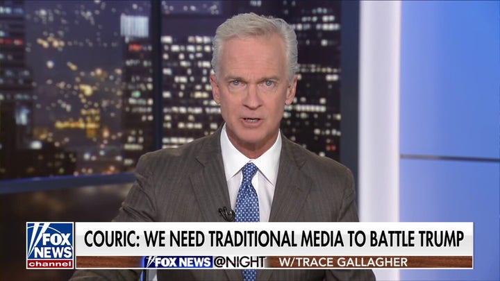 Trace Gallagher: We’re happy to see that Katie Couric is still a ‘down the middle’ journalist