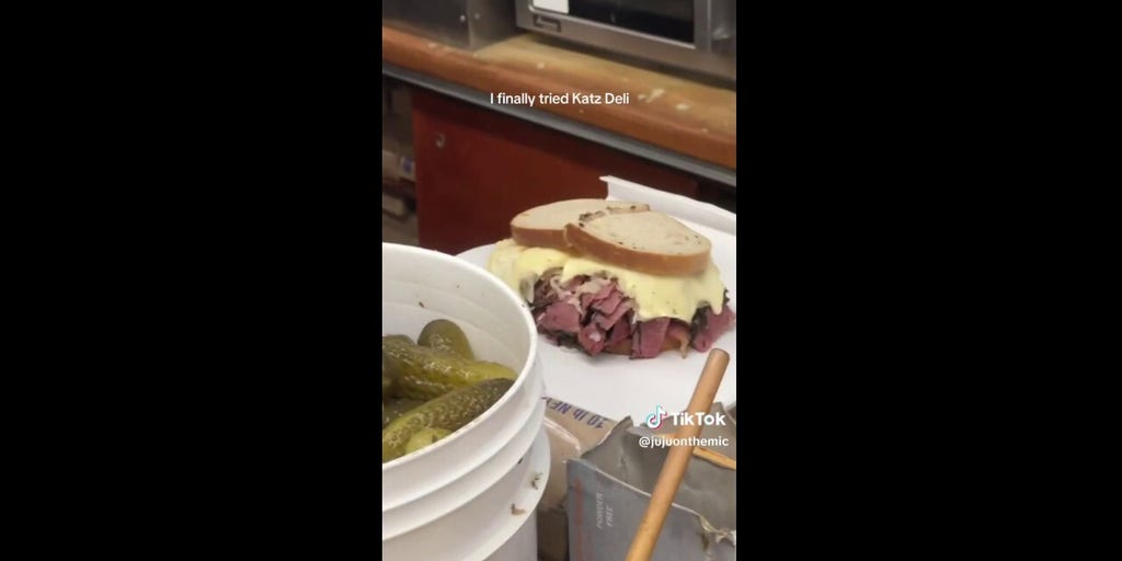 NYC CEO's First Katz's Deli Reuben: A Viral Moment!