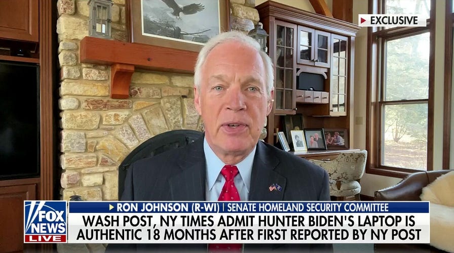Sen. Johnson: Media is being ‘caught in a cover-up’