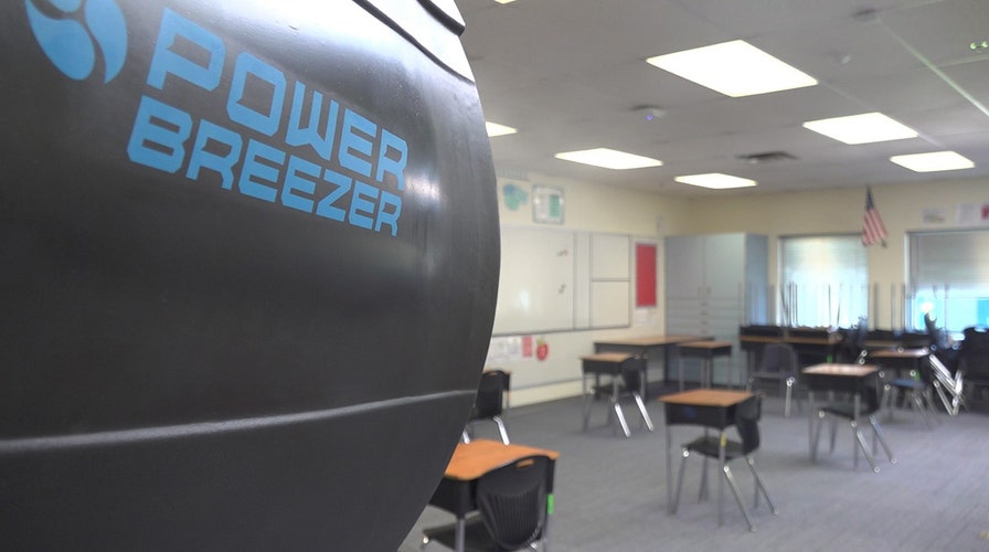 Schools utilize power fans to combat COVID-19