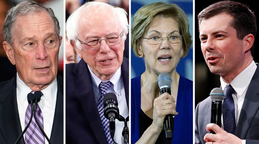 Democratic candidates spar with rivals, court union and Latino votes ahead of Nevada caucuses