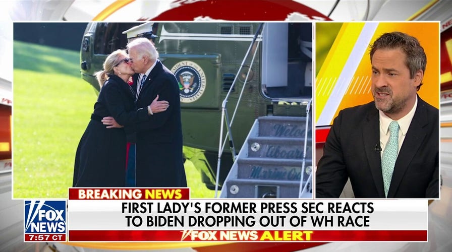 First lady's former press secretary reacts to Biden dropping out: 'Usually a family decision'
