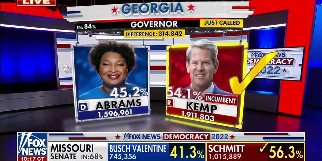 Brian Kemp Defeats Stacey Abrams In Georgia Governor's Race, Fox News ...