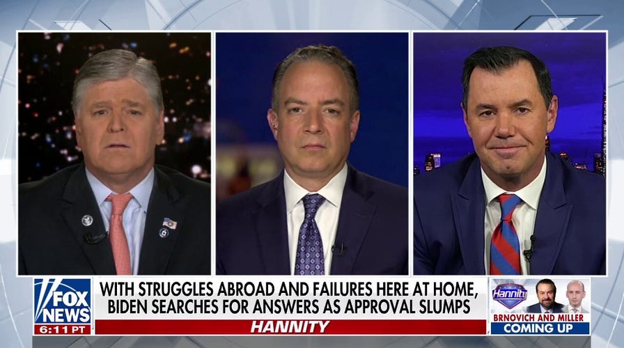 Reince Priebus on Biden's blame game: 'He's living in a world of his own fantasies'