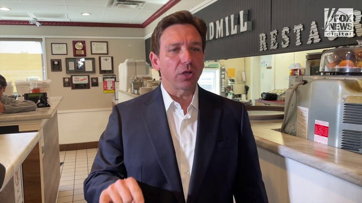 DeSantis on education curriculum controversy with VP Harris: 'Let's have the debate'