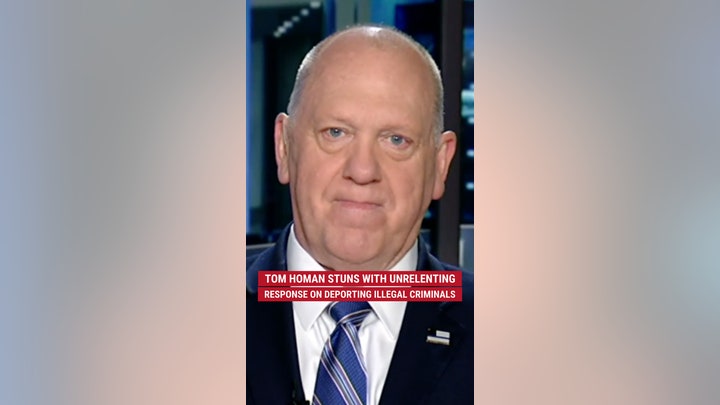 Tom Homan stuns with unrelenting response on deporting illegal criminals