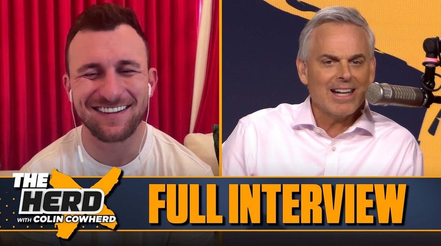 Johnny Manziel on giving Diego Pavia advice, Football career, NIL | FULL INTERVIEW | The Herd