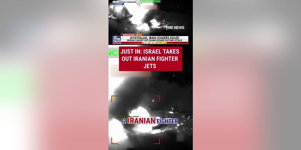 Israel TAKES OUT Iranian fighter jets