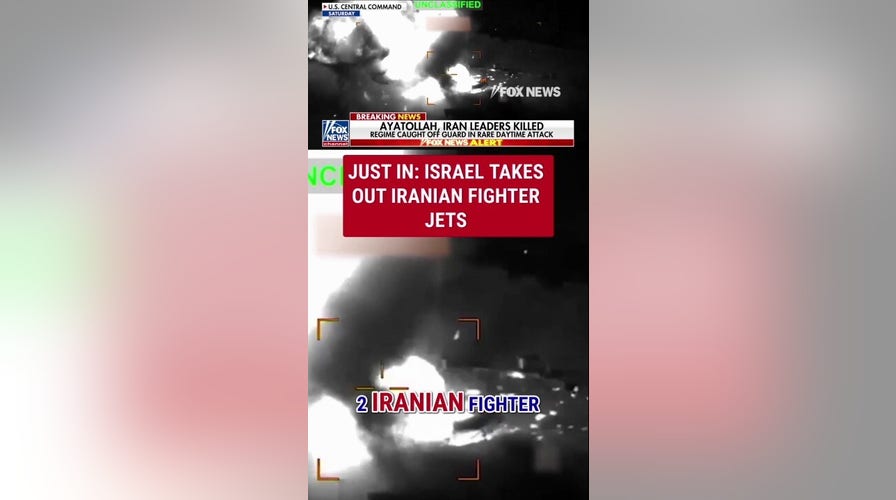 Israel TAKES OUT Iranian combatant  jets