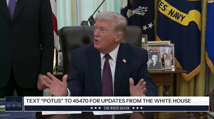 President Trump suggests US volition  decorativeness  successful  Iran successful  2  to 3 weeks