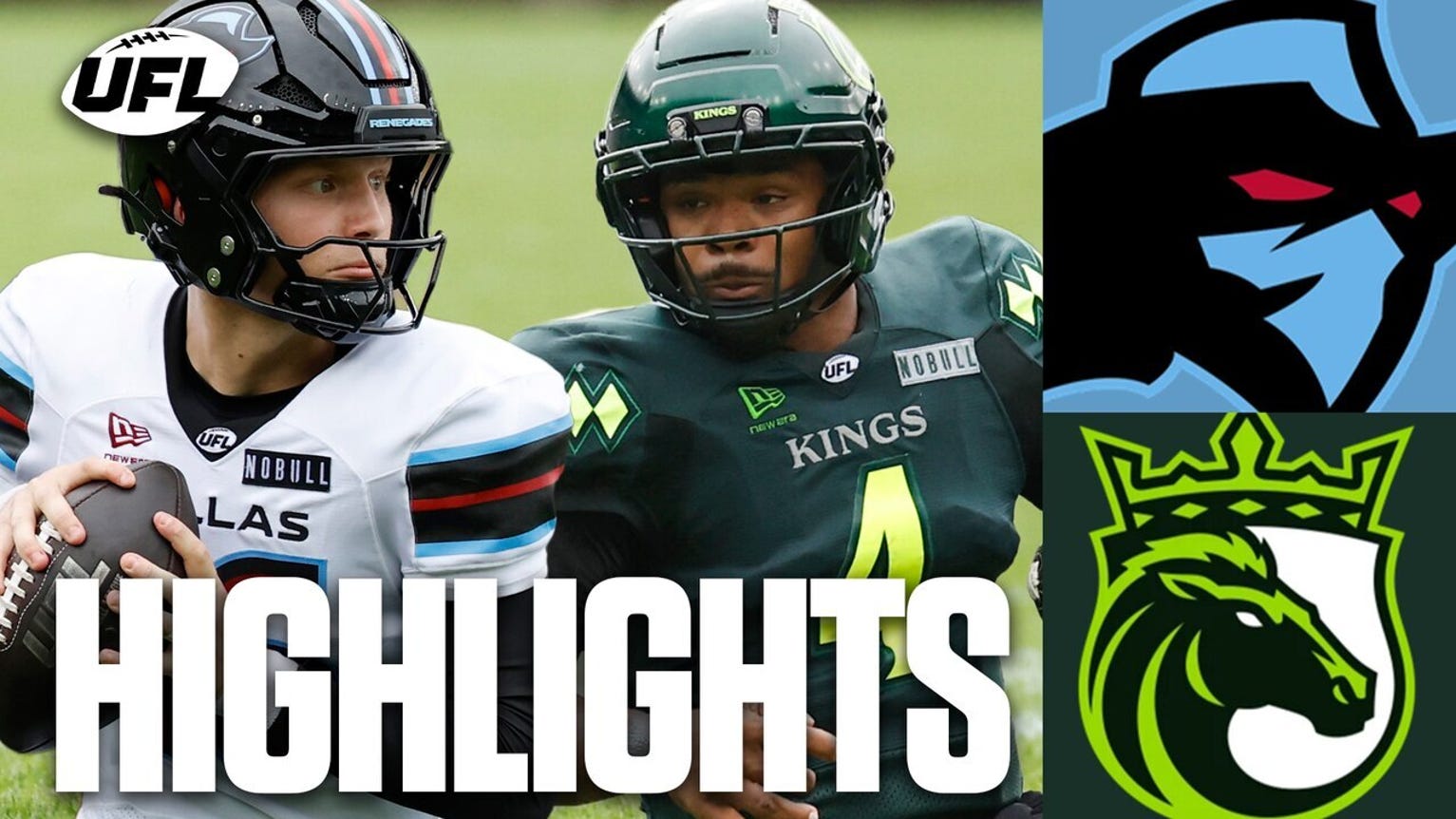 Dallas Renegades vs Louisville Kings Highlights 🏈 UFL on FOX
