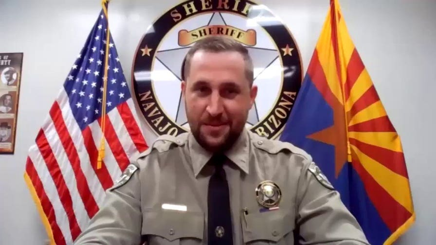 Deputy feeds tiny 11-day-old baby after 170-mile search ends on Arizona highway