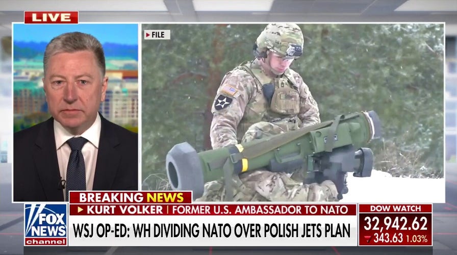 Former US ambassador to NATO pushes back on US rejection of sending warplanes to Ukraine: 'Survival is at stake'